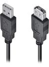 Cabo Extensor Extensão 1.8 Metros Usb 2.0 Macho Fêmea 1.8 Mts