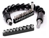 Cabo Extensor Flexível Para Parafusadeira Eixo Alongador Kit