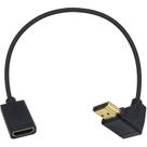Cabo extensor HDMI Duttek 4K HDMI macho para fêmea 30 cm