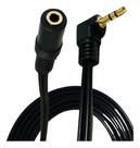 Cabo Extensor P2 Fêmea / P2 Macho Pino 90 Graus 1,80 Mts