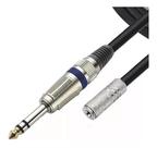 Cabo Extensor P2 P10 Stereo Fone Ouvido Retorno 5 Metros