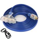 Cabo Extensor para Gerador S7 de 7,6 Metros, Alta Resistência, Plugue Trava NEMA L14-30P/Quatro Tomadas 5-20R, Cabo Flexível 10 AWG