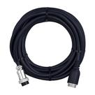 Cabo Extensor Para Microfone Ptt Aquário Ac-04 4 Pinos 5m