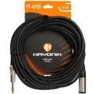 Cabo Extensor Player P10 (F) x P10 (M) 10m Preto Hayonik