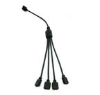 Cabo Extensor Splitter Hub 1 Para 4 Fans 5v 3 Pinos Argb