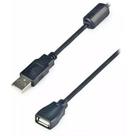 Cabo Extensor USB 2a Macho x A Femea C/ Filtro X-Cell Preto - XC-M/F-5M