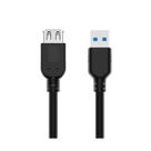 Cabo Extensor USB 3.0 - 1,5 metro - 5Gbps - Preto - PlusCable USBAF3015