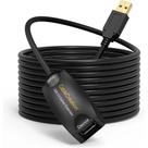 Cabo Extensor USB 3.0 - Comprimento de 5 Metros