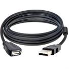 Cabo Extensor Usb 5 Metros Com Filtro 2.0 Am/af