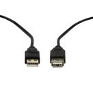 Cabo Extensor USB Macho Fêmea - 20 cm