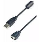 Cabo Extensor USB Macho x A Femea C/ Filtro X-Cell Preto - XC-M/F-5M 5 metros