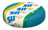 Cabo Fio Flexível Sil Cores - 6mm / 50 Metros