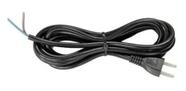 Cabo Fio Secador Cabelo 3m 10A Mega/Gama/Parlux/MQ