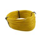Cabo Flex. Auto Estanhado 0.50mm Amarelo Rolo 100m- Cód.6757
