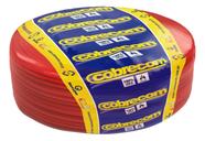 Cabo flexicom 2,5mm vermelho rolo r00100 cobrecom