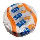 Cabo Flexivel 1,50mm 750V Branco SIL - 10 Metros Cabo Flexivel 1,50mm 750V Branco SIL - 10 Metros
