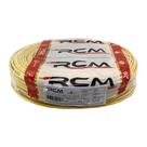 Cabo Flexível 4,00MM 750V Amarelo Rolo Com 100M RCM