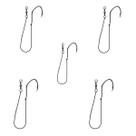 Cabo Flexivel Aco Anzol Super Cat Fish 12/0 200 Lbs Black Top Kit 5 Unidades Cabo Flexivel Aco Anzol Super Cat Fish 12/0 200 Lbs Black Top Kit 5 Unidades