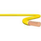 Cabo Flexível Amarelo 750 V 1,5 Mm² X 100 Metros Flexsil Sil - Isolação Pvc Bwf, Cobre 99,9%
