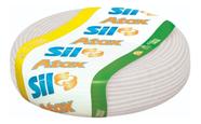 Cabo Flexível Atox 1,5mm Branco 100 Metros - Sil Cabo Flexível Atox 1,5mm Branco 100 Metros - Sil