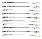 Cabo Flexível C/ Snap Girador Empate 10cm Leader Kit C/30 un Cabo Flexível C/ Snap Girador Empate 10cm Leader Kit C/30 un