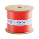 Cabo flexivel corfio 2,5mmx1100m bobina 750v vermelho