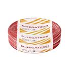 Cabo Flexível Megatron 4mm x 100m Rolo 750V Vermelho