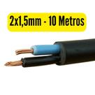 Cabo Flexível PP Fio P/ Extensão 2x1,5mm - Rolos com 10, 20, 30, 40, 50 e 100 Metros