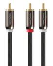 Cabo FosPower RCA Y-Adapter 1 macho para 2 machos 1,8 m