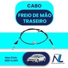 Cabo Freio De Mão Traseiro 2144mm Honda New Civic 2007 a 11 - Tuba