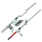 Cabo Freio Traseiro Direito Hilux Sw4 2016 em Diante 1125 Mm