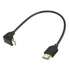 Cabo GINTOOYUN 8K Mini HDMI para HDMI 2.1 0,3 m com ângulo para cima