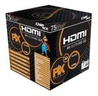 Cabo Hdmi 1.4 4k Ultra HD 3d 19 Pinos 75 Metros Pix 018-7520