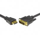 Cabo HDMI 1.4 x DVI - com 1.80 metros - 90143 - Tblack