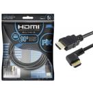 Cabo Hdmi 2.0 19 Pinos 4k Plug 90 Graus Pix 5 Metros Cabo Hdmi 2.0 19 Pinos 4k Plug 90 Graus Pix 5 Metros