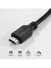 Cabo Hdmi 2.0 4k 30awg Cobre Puro 3 Metros - Phm20-3