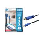 Cabo HDMI 2.0 - 4K HDR 19P - 30 AWG - 5M X MICRO HDMI