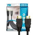 Cabo HDMI 2.0 4K High Speed 60Hz HDR 19P 28AWG 10 Metros PIX