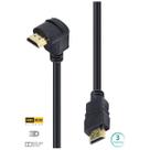 Cabo Hdmi 2.0 4k Ultra Hd 3d Conexão Ethernet Com 01 Conector 90º 3 Metros - H2090-3