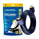 Cabo Hdmi 2.0 Aquário 4k05 4k 3d 19 Pinos - 5 Metros Cabo Hdmi 2.0 Aquário 4k05 4k 3d 19 Pinos - 5 Metros