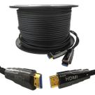 Cabo Hdmi 2.0 Fibra Óptica Tv 4k 18gbps Flexível 70 Metros