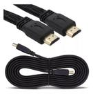 Cabo Hdmi 2.0 Flat 2 Metros Pineng Mhd-4002 4k/arc/3d/high Cor Preto