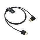 Cabo HDMI 2.1 Alvin's Cables Ultra HD 8K reto para ângulo reto