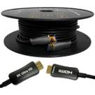 Cabo Hdmi 2.1 Fibra Óptica 8k 60hz 48g Ouro 60 Metros Cabo Hdmi 2.1 Fibra Óptica 8k 60hz 48g Ouro 60 Metros