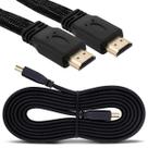 Cabo HDMI 2m 4K Alta Velocidade Áudio Vídeo Transmissão