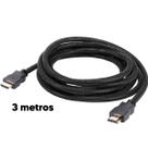 Cabo Hdmi 3 Metros 4k Hd Full Hd 3d Para Jogos E Filmes