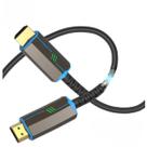 Cabo Hdmi 8k 120hz 2.1 Fibra Ótica Hdr 20 Metros