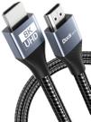 Cabo HDMI dockteck 8K 2.1 3 pés de alta velocidade 48 Gbps eARC HDR 10