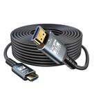 Cabo HDMI Eareyesail 8K 2.1 Fiber 75 pés/23 m com eARC HDR VRR