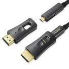 Cabo Hdmi Fibra 2.1 Type D Type A Ultra Hd 4k 40m Destacavel
